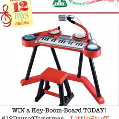 It’s The Annual ’12 Days of an ELC Christmas’! On the 4th Day… Win a Key-Boom-Board!