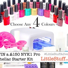 Competition Closing Alert – win a £150 NYK1 Nailac Professional Full Shellac You Choose Starter Kit!