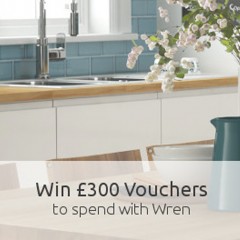 Win £300 voucher to spend at Wren Kitchens. Awesome!