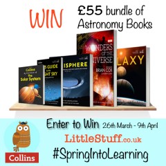 Win a fabulous £50 set of Astronomy books  #SpringIntoLearning