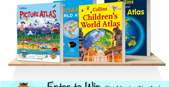 Win a gorgeous set of Children’s Atlases #SpringIntoLearning