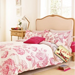 Spotted! Fabulous Joules Kensington Pink Bedlinen reduced!