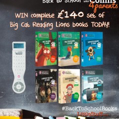 Win the complete £140 set of Big Cat Reading Lions books #BackToSchoolBooks