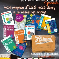 Win a complete £125 GCSE Study Bundle, plus an Animal bag! #BackToSchoolBooks