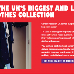 A Confession for You, TK MAXX… #GiveUpClothes