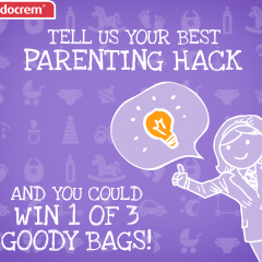 New Competition! Share your Parenting Hack, and win 1 of 3 Sudocrem Goody Bags – and £100!