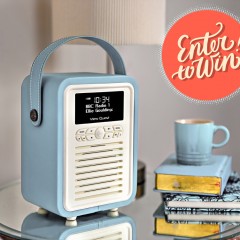 WIN! We have THREE Glorious VQ Retro Mini DAB Radio to giveaway this Easter!