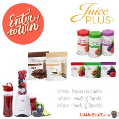 24hrs left to win 1 of 3 fab health bundles from Juice Plus+