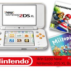 Win an amazing £200 Nintendo Bundle – A New 2DS XL & Two Games! | #LittleStuff24