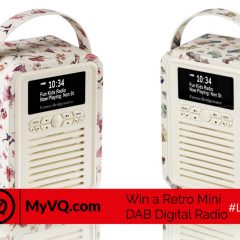 Win a fab £90 Retro Mini DAB Digital Radio from VQ | #LittleStuff24