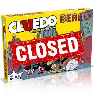 Win 1 of 3 Beano Cluedo Board Games!