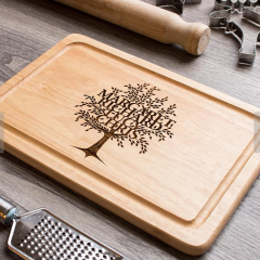 Spotted! Family Tree Chopping Board