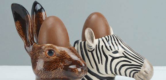 Egg Cups! Real Proper Animal Ones. We LOVE.