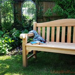 Need a garden bench? We’re in love with this one.