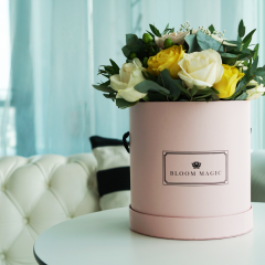 GIVEAWAY! Win a Beautiful Parisian Hatbox Bouquet from Bloom Magic!