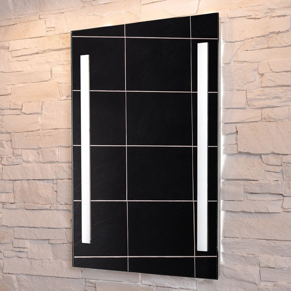 Battery LED Bathroom Mirrors
