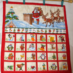 Father Christmas Advent Calendar – Etsy