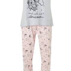 Pink Unicorn Glitter Pyjamas | #ChristmasGiftGuide