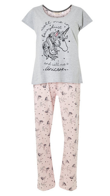 Pink Unicorn Glitter Pyjamas | #ChristmasGiftGuide