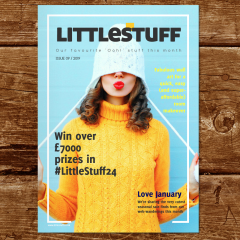 We’re ALL About the January Sales (also – £7k prizes in LittleStuff24 *squeak*) | LittleStuff Magazine No. 9