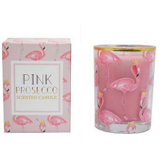 Pink Prosecco Flamingo Candle #MothersDay