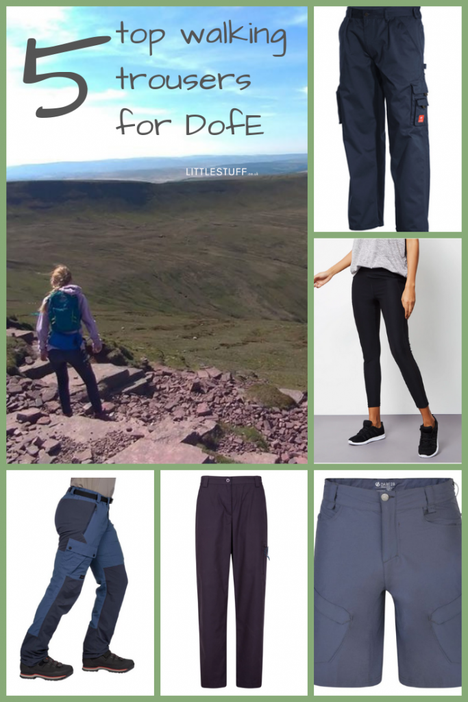 Honestly, I've been bombarded (okay, stop peering over your glasses, I've been asked a handful of times) since I wrote about what you need on the DofE kit list.
So as I honestly need no excuse for a little shopping research, I thought I'd start with an easy one - the walking trousers. 
And No. NOT jeans. Not now, not ever for hiking. You might think they’re tough and practical, but when they get wet they get heavy and they stay wet. Awful. 

First choice is usually sturdy cotton trousers – walking trousers are perfect, oddly enough. Remember if your teen is a cadet, they can walk in their MTPs, they’re perfect. Scouts can walk in their uniform trousers too.
