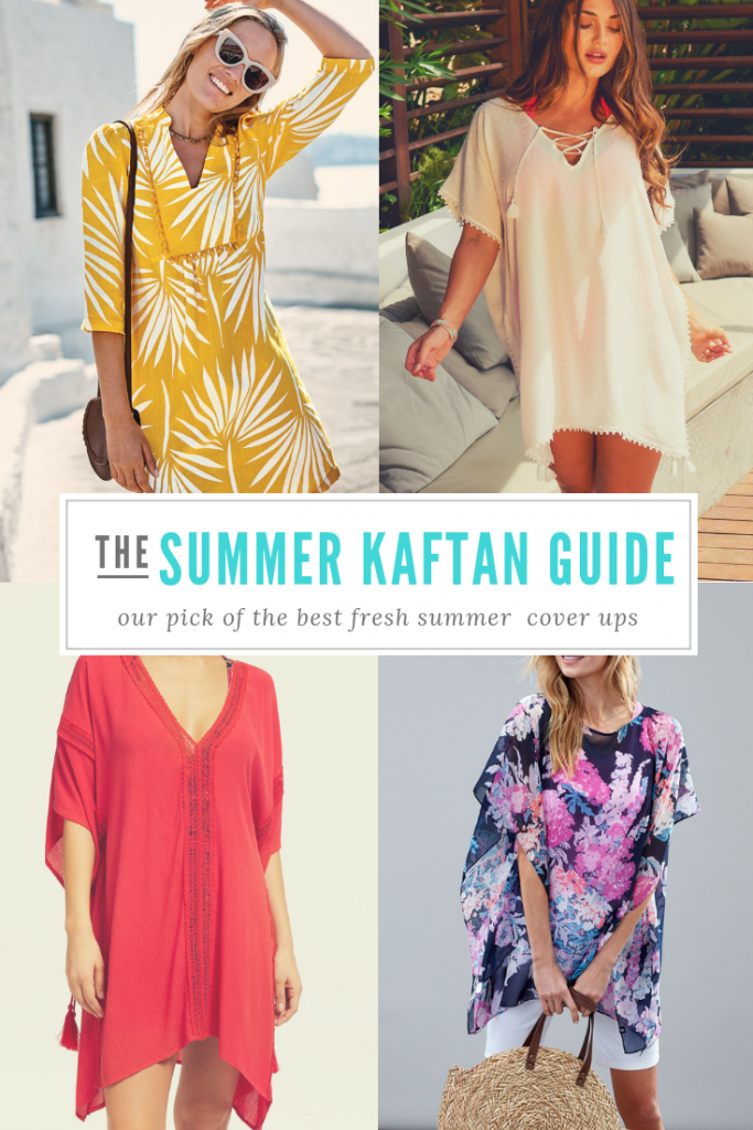 I've done the hunting for you - and here's my top picks for this year's summer kaftans cover up offerings... yes, once again I get to indulge my love of summer kaftans.
Just essential holiday wear, aren't they? On holiday we tend not to go far - and we spend most of the day in our swimwear - but I do love to have a cover up to hand for lunch, and for the lovely long evenings (and quick emergency dashes for bread, cheese and wine, obvs!).