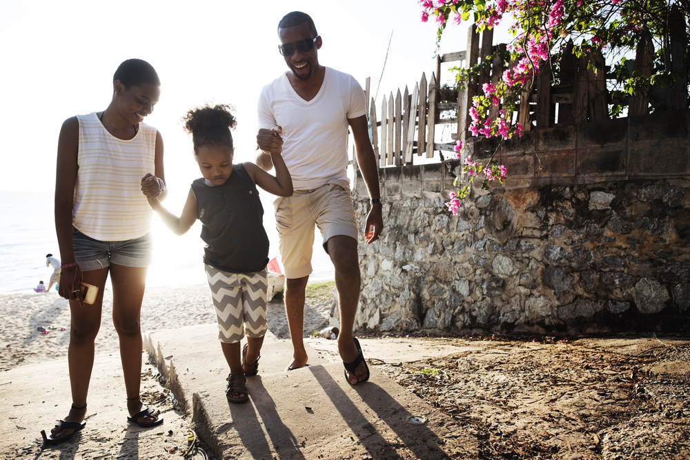 slow walks on a Do-Nothing Family Holiday