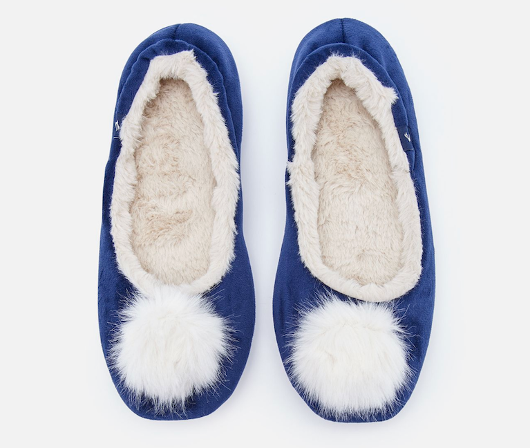 pompom ballet slippers from Joules