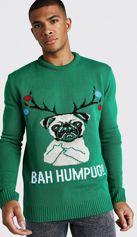 Best Christmas Jumpers  pugs!