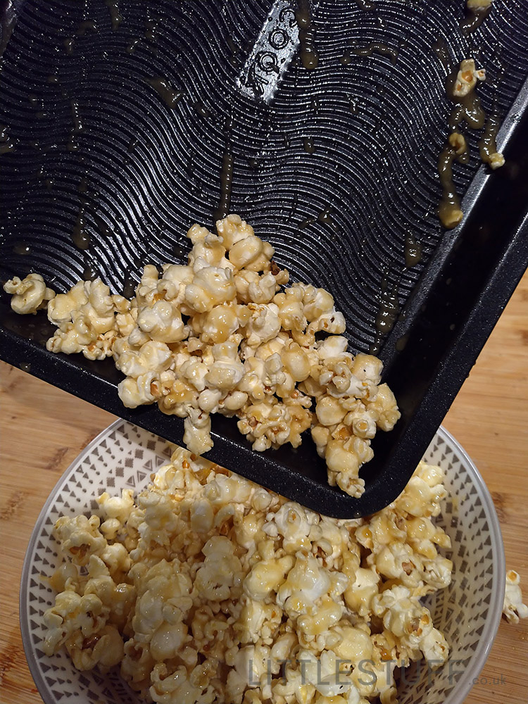 best non stick pan for Crunchy Butterscotch Popcorn 