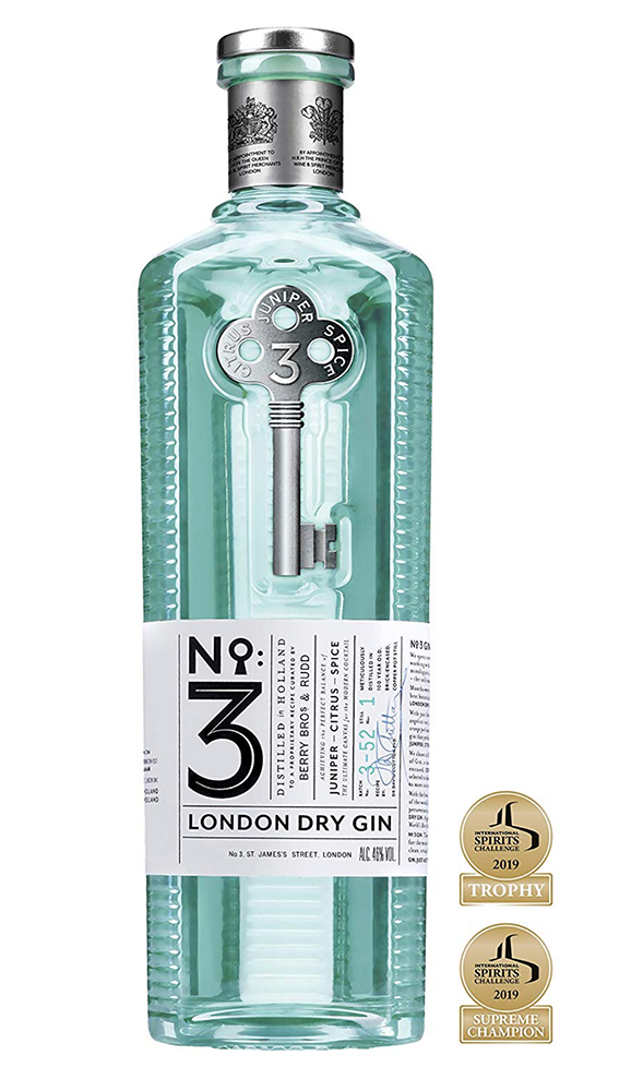 2020 Top Gins - No3 London Dry