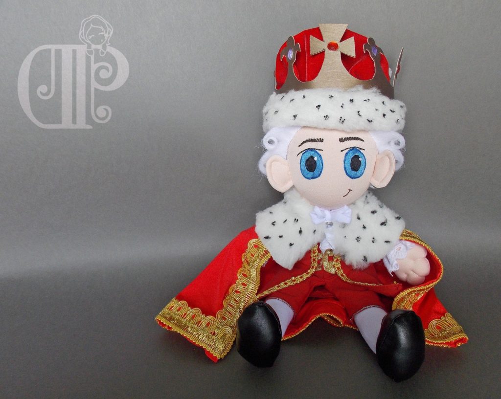 king george soft toy