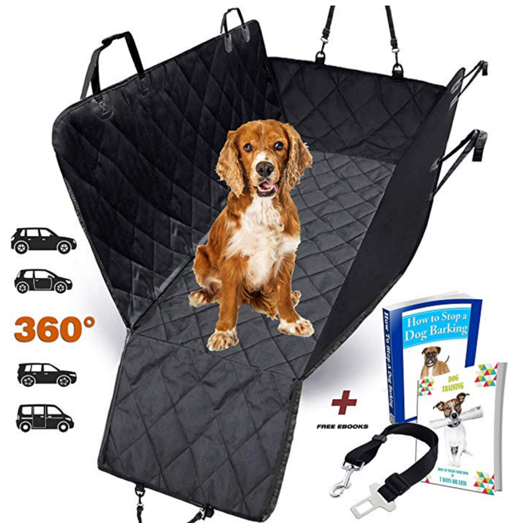  top pet gifts - AMZPET Dog Car Seat Cover for Dogs