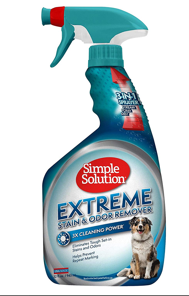 Simple Solution Extreme Pet Stain and Odour Remover, 945 ml   - amazon top pet buys