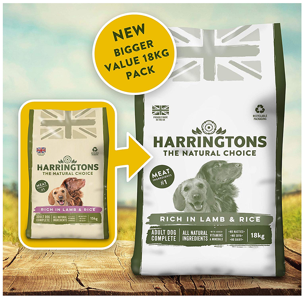 Harringtons Lamb and Rice, 18 kg - Amazon Top Pet Buys