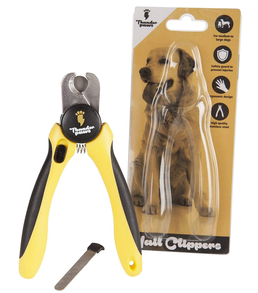 Professional-Grade Dog Nail Clippers by Thunderpaws   