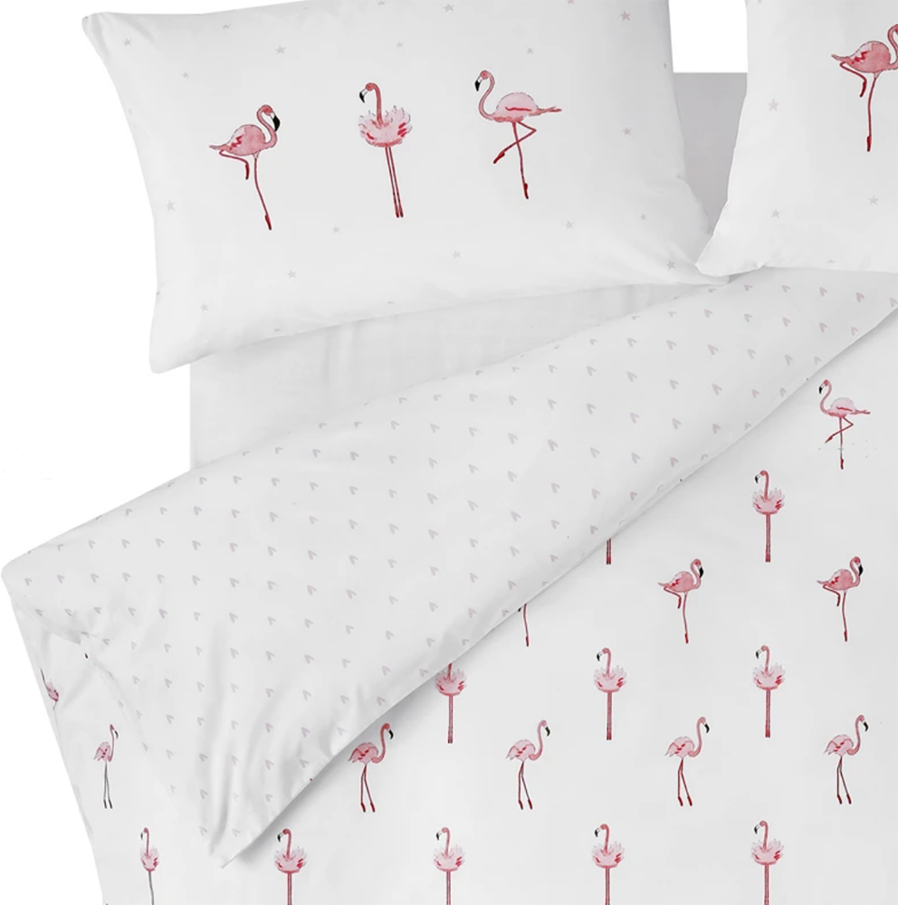 Flamingos Bedding Set - Spring bedding makeover