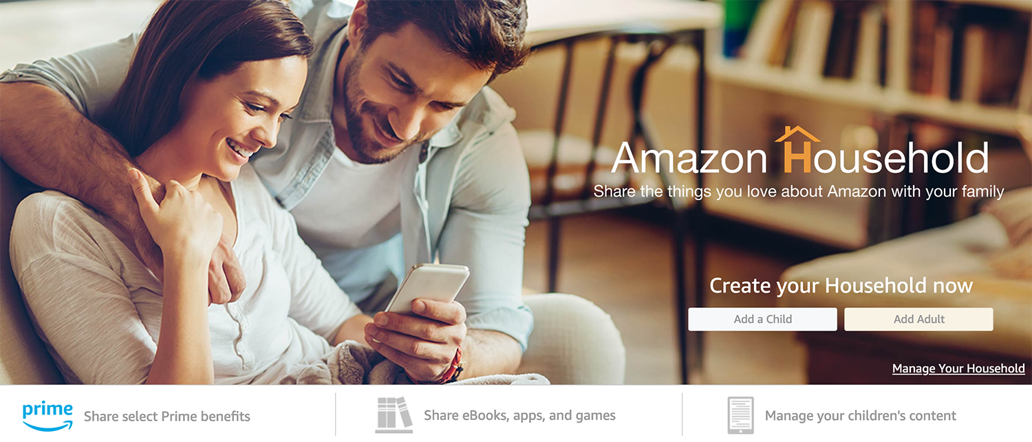 Share Exclusive Family Benefits with Amazon Household LittleStuff