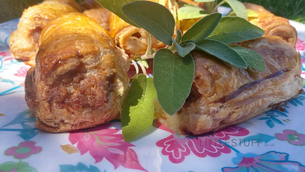 delicious homemade sausage rolls