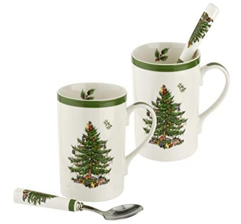 Christmas Mugs for Teens - the classic Spode Christmas Tree.