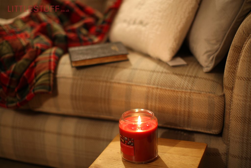 a Cosy corner kit must incoude a scented candle jar